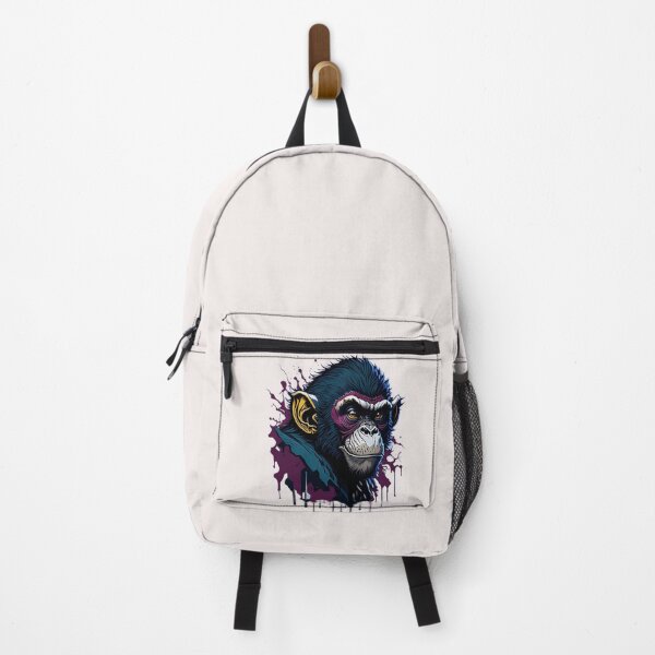 Item preview, chimpancé salpicadura de arte 2 designed and sold by Grimspencilart.