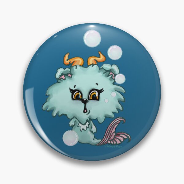 Item preview, kitty being a bit fishy designed and sold by Whimsy Pose Illustrations.