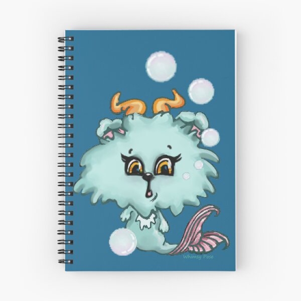 Item preview, kitty being a bit fishy designed and sold by Whimsy Pose Illustrations.