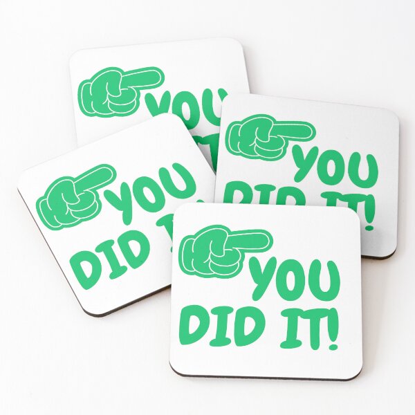 Item preview, You did it text design! designed and sold by MPDesign84.