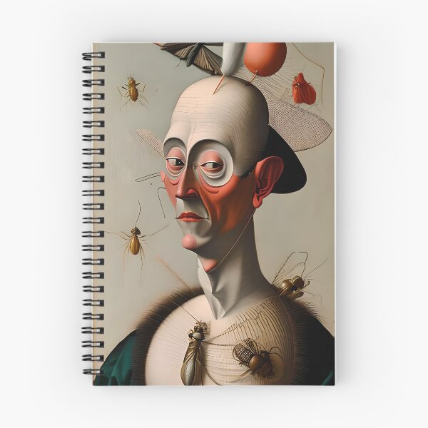 Item preview, The Disturbing Portrait of a Man - Exploring the Surreal and Grotesque Forms designed and sold by GalihDA.