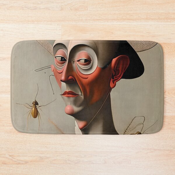 Item preview, The Disturbing Portrait of a Man - Exploring the Surreal and Grotesque Forms designed and sold by GalihDA.