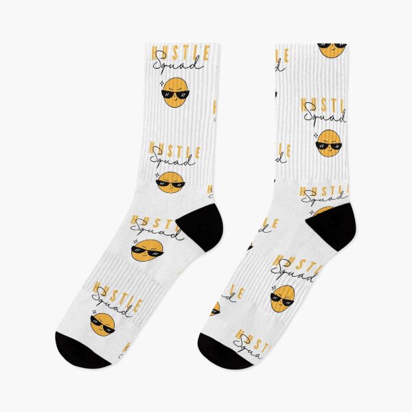 Item preview, Hustle Squad Funny Emoji designed and sold by mkzmerch.