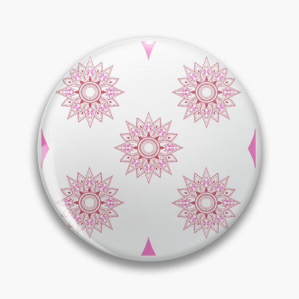 Item preview, Flower patterns red on white  designed and sold by Chaoticzarts.