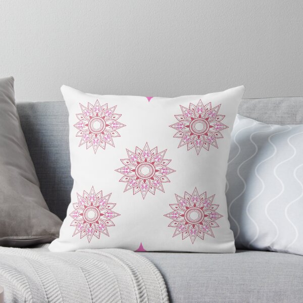 Item preview, Flower patterns red on white  designed and sold by Chaoticzarts.