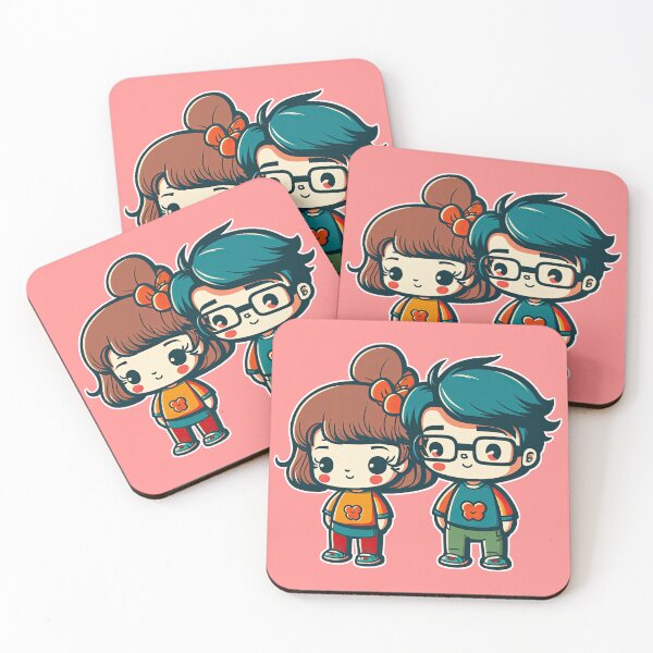 Item preview, Korean Asian New Gen 2.0 Boyfriend Girlfriend Cute Couple Love Story Redefining Cool Modern Funny Romance designed and sold by ultra-cute.
