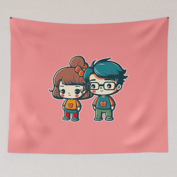 Item preview, Korean Asian New Gen 2.0 Boyfriend Girlfriend Cute Couple Love Story Redefining Cool Modern Funny Romance designed and sold by ultra-cute.