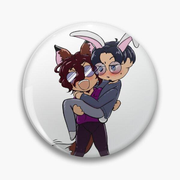 Item preview, The Fox and the Hare Chibi's designed and sold by Metamorphmigus.