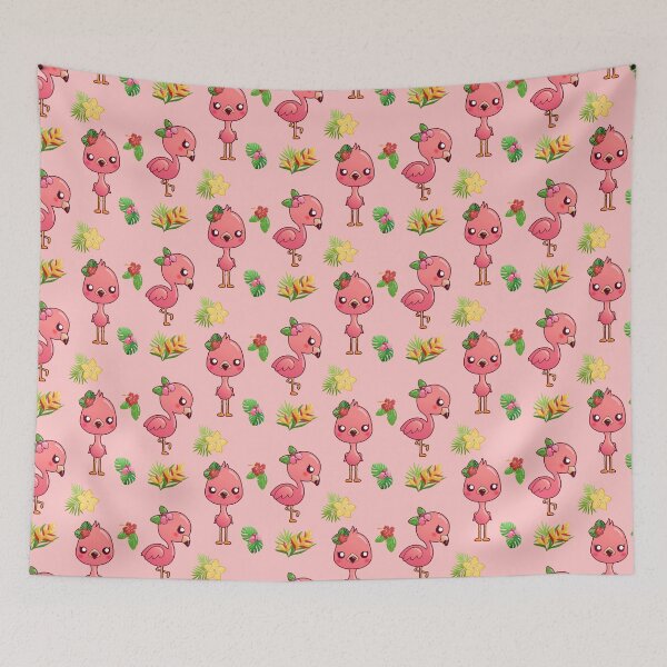 Item preview, Kawaii Summer Flamingo - Sticker Pack and Pattern designed and sold by Gay-Koala.
