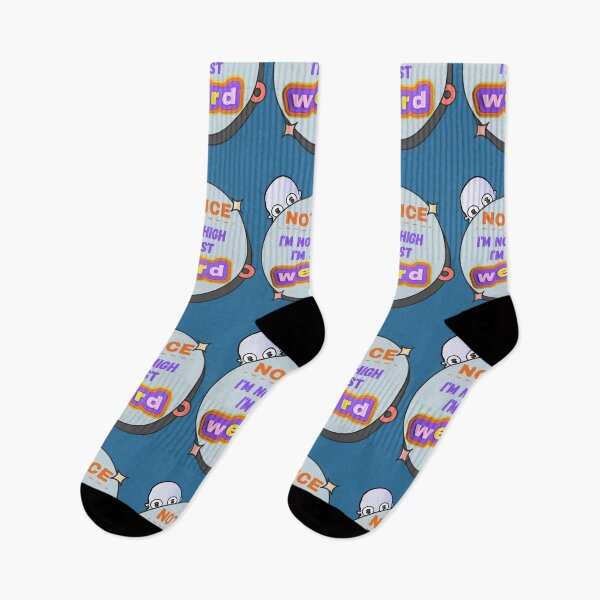 Item preview, I'm Not High I'm Just Weird, Funny Blue designed and sold by Evolved-LovinIt.