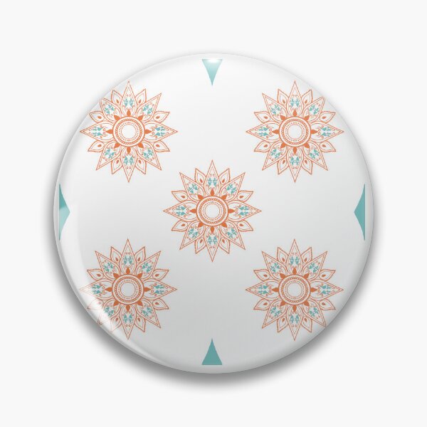 Item preview, Flower bright orange on white designed and sold by Chaoticzarts.