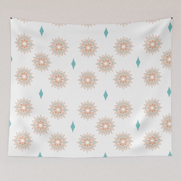 Item preview, Flower bright orange on white designed and sold by Chaoticzarts.