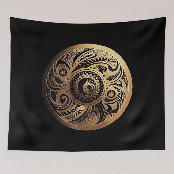 Item preview, Tribal Shield designed and sold by ShadowAndSlate.