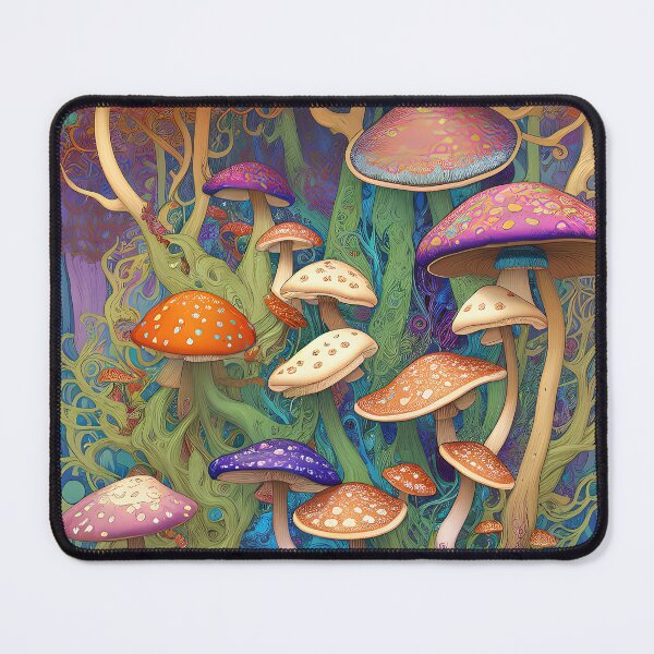 Item preview, Psychedelic Mushroom Forest designed and sold by Anthony Burdick.