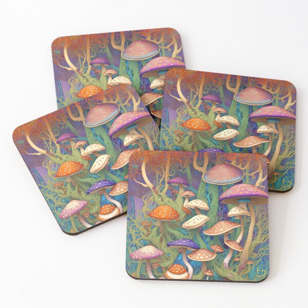 Item preview, Psychedelic Mushroom Forest designed and sold by Anthony Burdick.