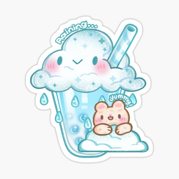 Cloud Frappe Sticker