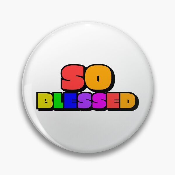 Item preview, So Blessed Text Design designed and sold by BrightLightArts.