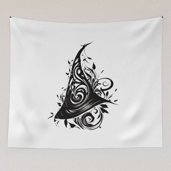 Item preview, Tribal Witch Hat designed and sold by ShadowAndSlate.
