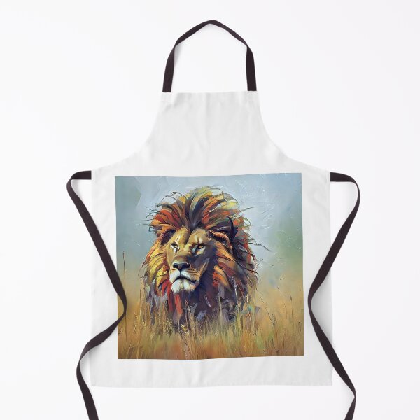 Item preview, Painting of a big wild lion designed and sold by bogfl.