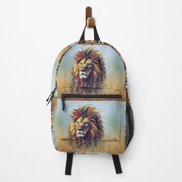 Item preview, Painting of a big wild lion designed and sold by bogfl.