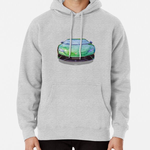 Super Car Green Pullover Hoodie for Sale by Hawley Designs