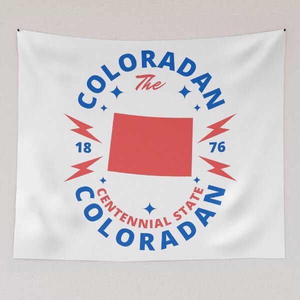 Item preview, Coloradan - Colorado State Map - Coloradoan designed and sold by Ranggasme.