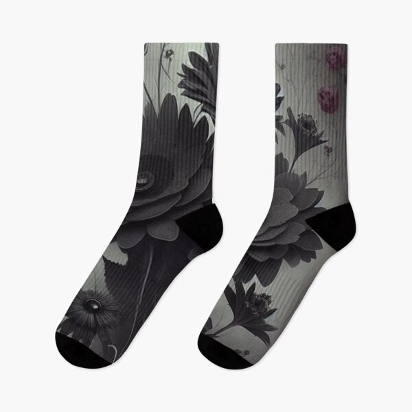 Item preview, Black Flowers in Bloom designed and sold by BiancaDPetals.