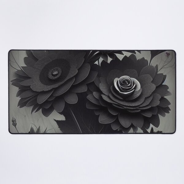 Artikelvorschau, Schwarze Blumen in voller Blüte entworfen und verkauft von BiancaDPetals.