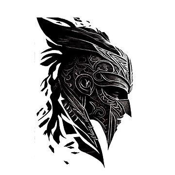 Spartan Helm Tattoo Wings Set Stock Illustration - Download Image Now -  Abstract, Army Soldier, Art - iStock