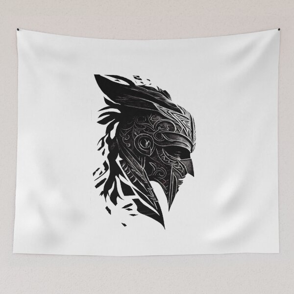 Artikelvorschau, Tribal Spartan Helmet entworfen und verkauft von ShadowAndSlate.