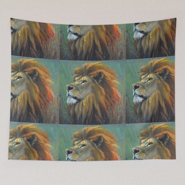 Item preview, Head of a big strong lion designed and sold by bogfl.