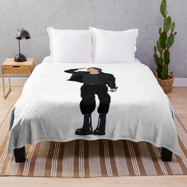 Item preview, Silhouette of jungkook Quatar designed and sold by K-ShopForever.