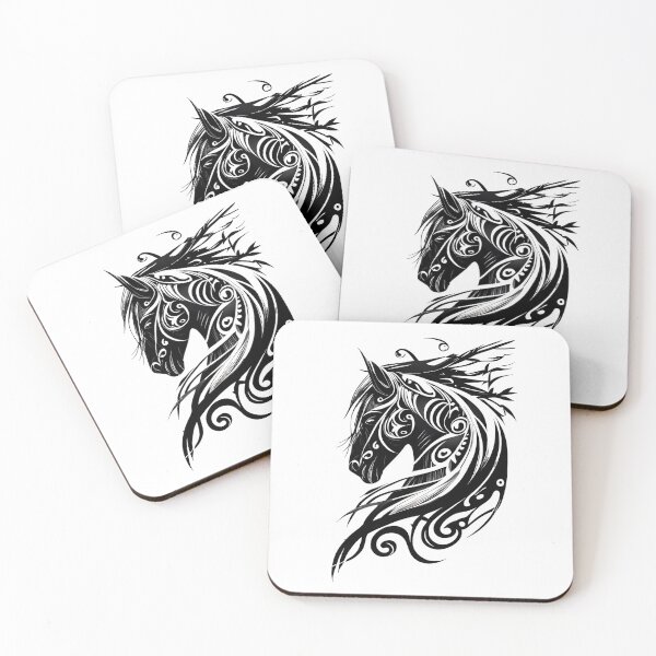 Item preview, Tribal Horse designed and sold by ShadowAndSlate.