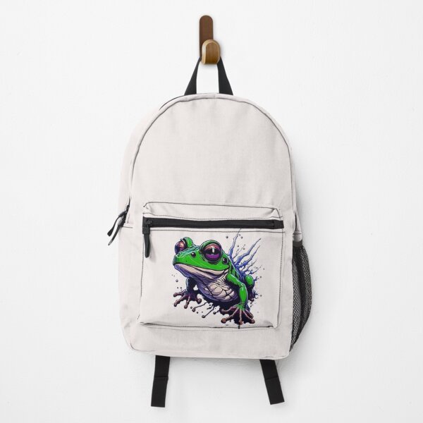 Item preview, Splash art frog designed and sold by Grimspencilart.