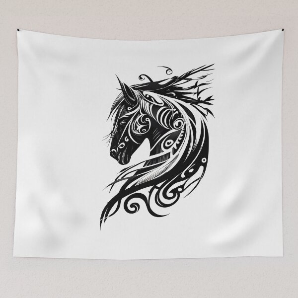 Artikelvorschau, Tribal Horse entworfen und verkauft von ShadowAndSlate.