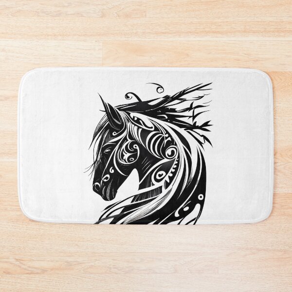 Item preview, Tribal Horse designed and sold by ShadowAndSlate.
