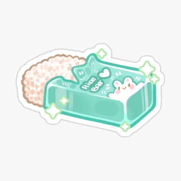 Kawaii Rice Bunny Bar Sticker