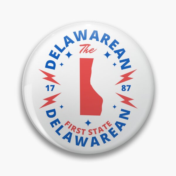 Item preview, Delawarean - The First State - Delaware State Map designed and sold by Ranggasme.
