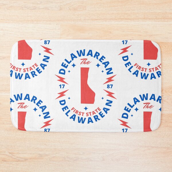Item preview, Delawarean - The First State - Delaware State Map designed and sold by Ranggasme.