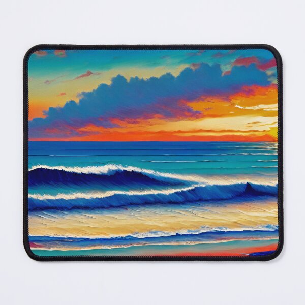 Artikelvorschau, Tranquil sunset by sea entworfen und verkauft von imagynationwork.