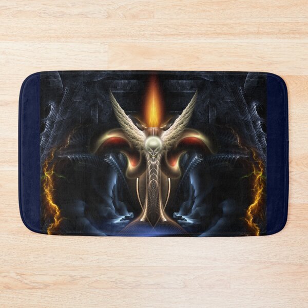 Item preview, Winged Torch Of Arclairess Fractal Art Composition by Xzendor7 designed and sold by Xzendor7 Digital Art Creations.