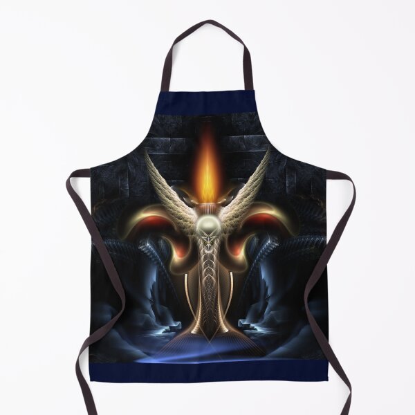 Item preview, Winged Torch Of Arclairess Fractal Art Composition by Xzendor7 designed and sold by Xzendor7 Digital Art Creations.
