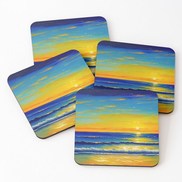 Artikelvorschau, Soothing seaside sunset entworfen und verkauft von imagynationwork.