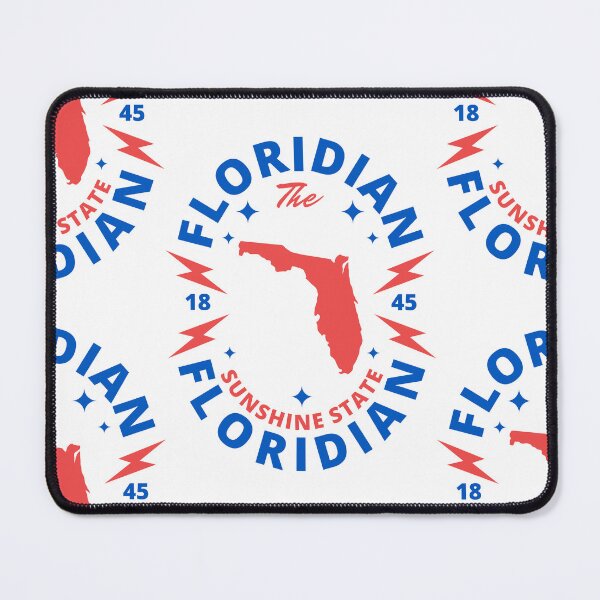 Artikelvorschau, Florida - Florida State Map Flag entworfen und verkauft von Ranggasme.