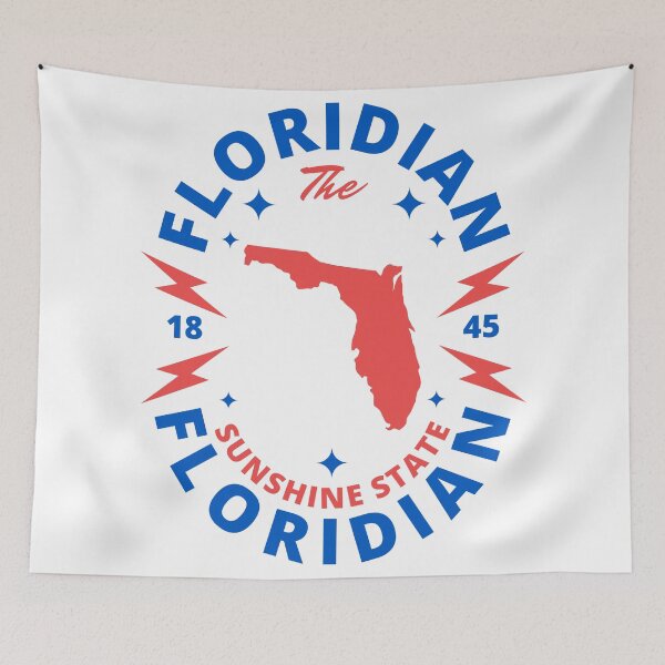 Item preview, Floridian - Florida State Map Flag designed and sold by Ranggasme.