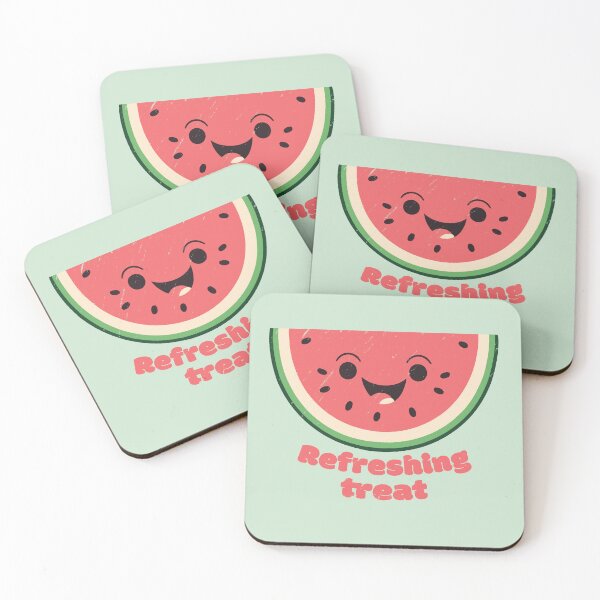 Item preview, Refreshing treat - Smiling Watermelon designed and sold by RoboRaphael.