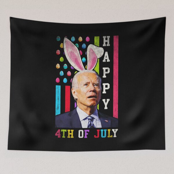 Item preview, Funny Biden Happy 4th Of July Confused Easter Biden Bunny designed and sold by RosannaArt.