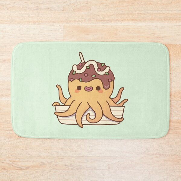 Item preview, Cute Octopus Japanese Takoyaki Snack designed and sold by rustydoodle.