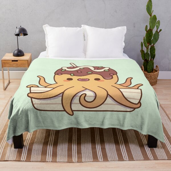 Item preview, Cute Octopus Japanese Takoyaki Snack designed and sold by rustydoodle.