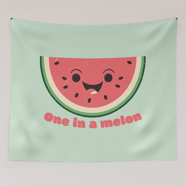 Item preview, One in a melon - Smiling Watermelon designed and sold by RoboRaphael.